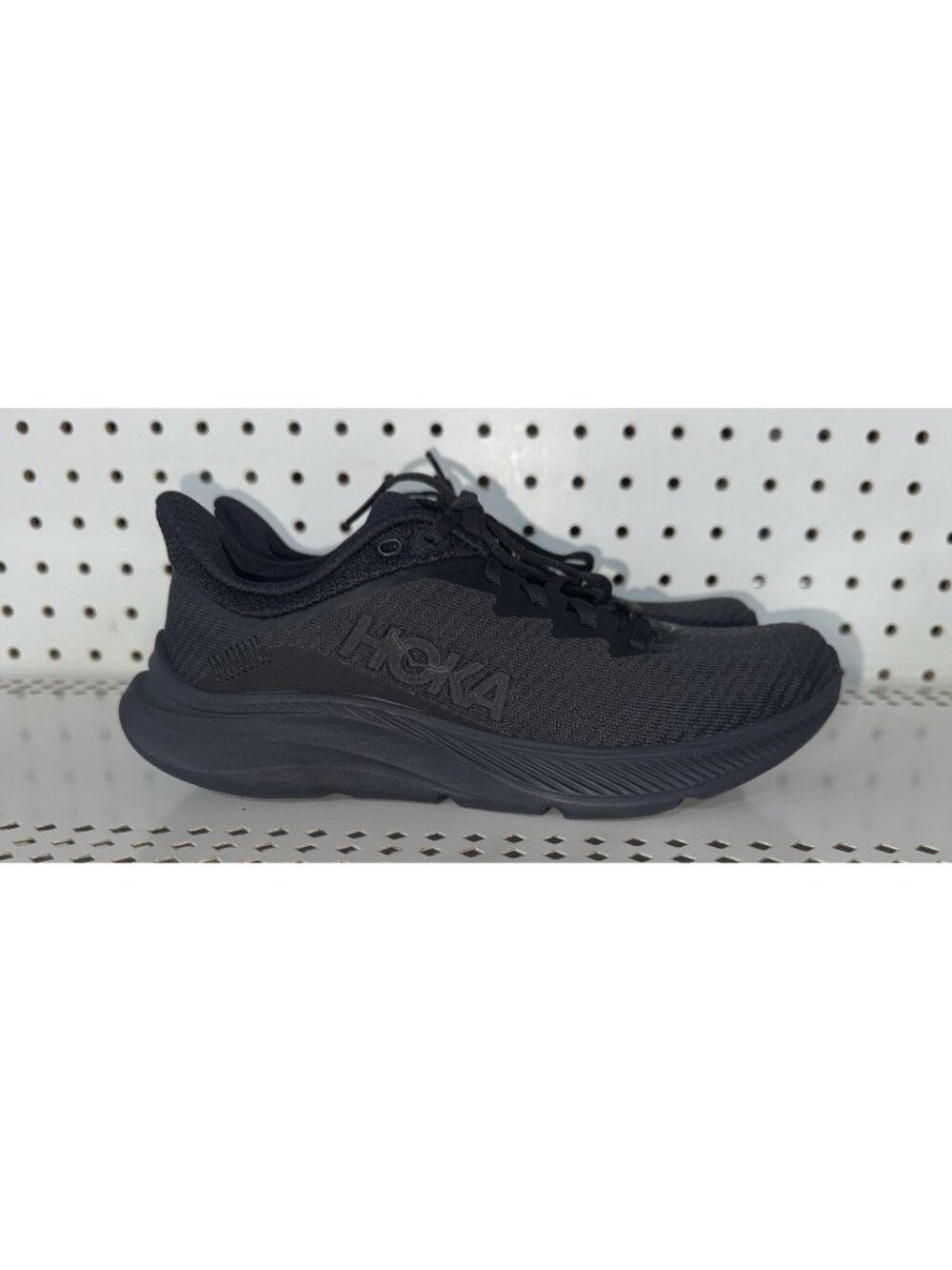 Hoka One One Solimar Womens Athletic Running Shoes Size 6 Triple Black
